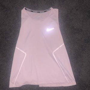 Light pink running/active tank top size L